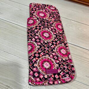 Vera Bradley Raspberry Medallion Curling & Flat Iron Cover